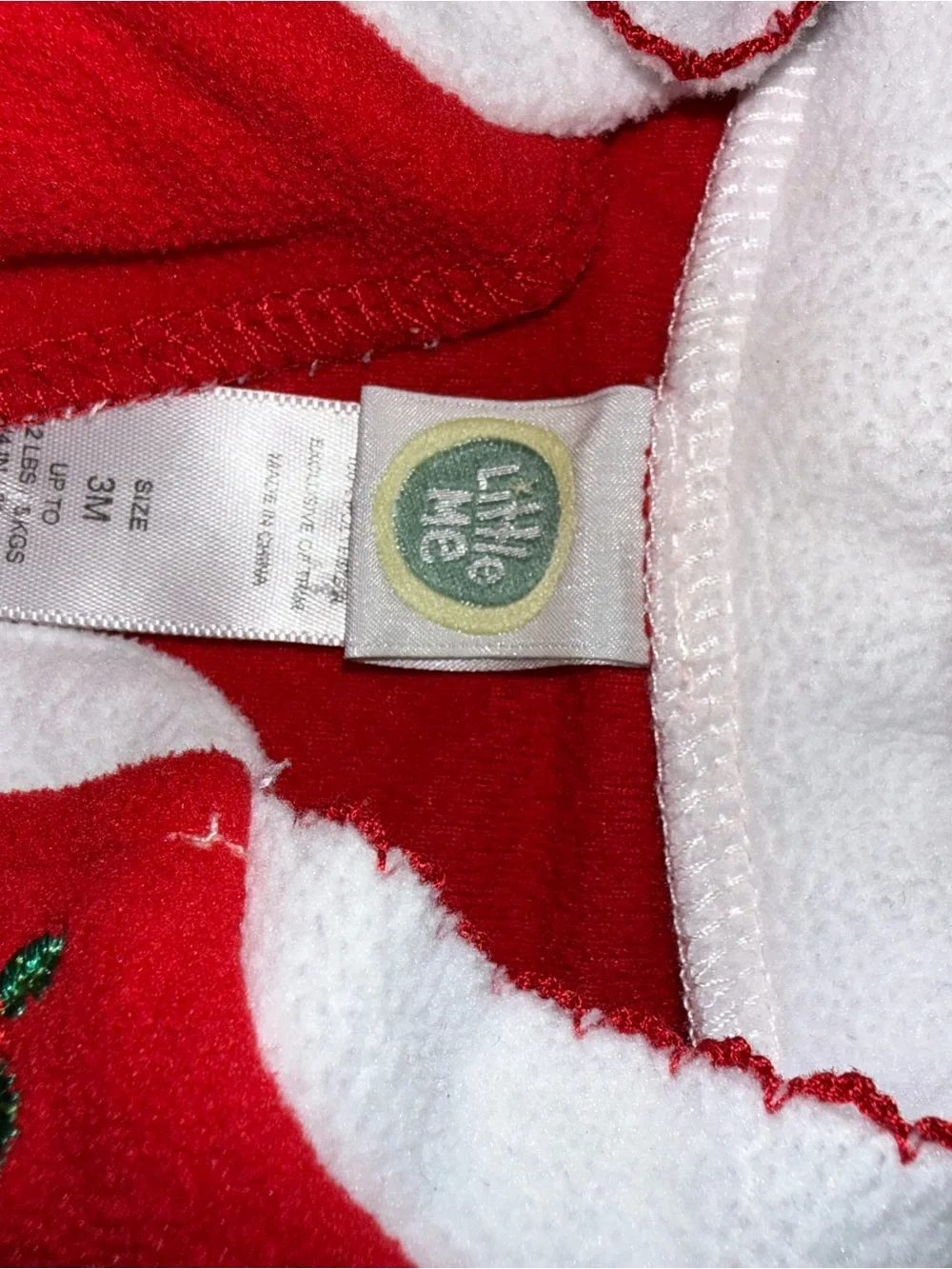 Red and White Holiday One-Piece for Kids